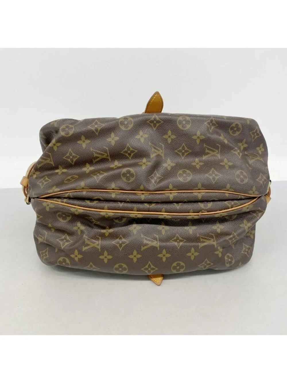 Louis Vuitton Shoulder Bag Monogram Saumur 35 Brown